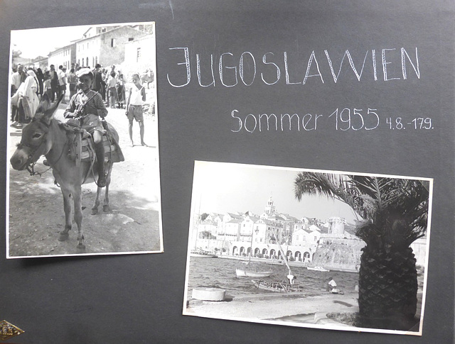 Jugoslawien - Radtour - 4.8. - 17.9.1955