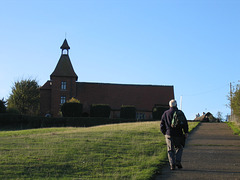 Church of St. Edmund at Thurlaston; the Tower is a family home.