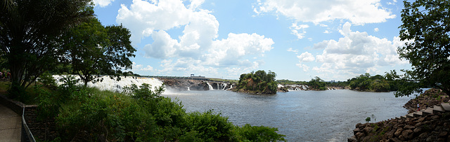 Venezuela, Puerto Ordaz, Cascade of Waterfalls in the Park of La Llovizna