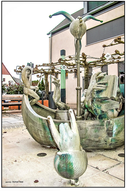 Narrenbrunnen  in Neuenburg