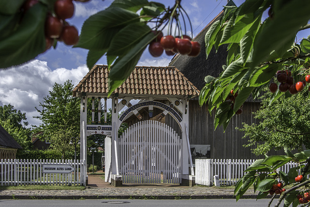 Prunkpforte in Jork am Museum "Altes Land"