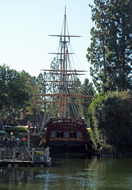The Sailing Ship Columbia in Disneyland, June 2016
