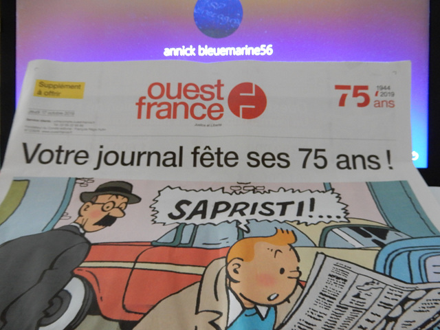 OUEST FRANCE fête ses 75 ans