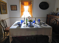 The Dining Room in the Hewlett House in Old Bethpage Village, August 2022