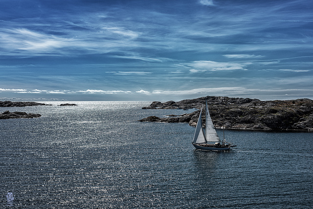 Västsvensk skärgård vid Skagerak