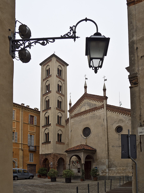 Biella and his past - The medieval village of the Piazzo; the medieval Church of San Giacomo