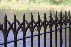 Tal-y-Garn Lake railings