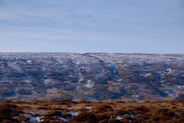 Black Hill with a dusting of snow