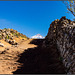 Durch diese hohle Gasse muss er kommen, der Teide