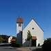 Poppberg, Martin-Luther-Kirche (PiP) - die Kirche auf der Wasserscheide