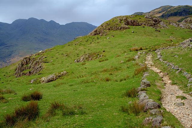 The path up The Band