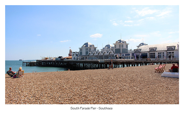 South Parade Pier Southsea east side 11 7 2019