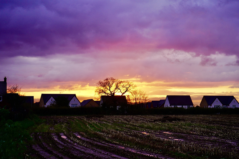 November sunset