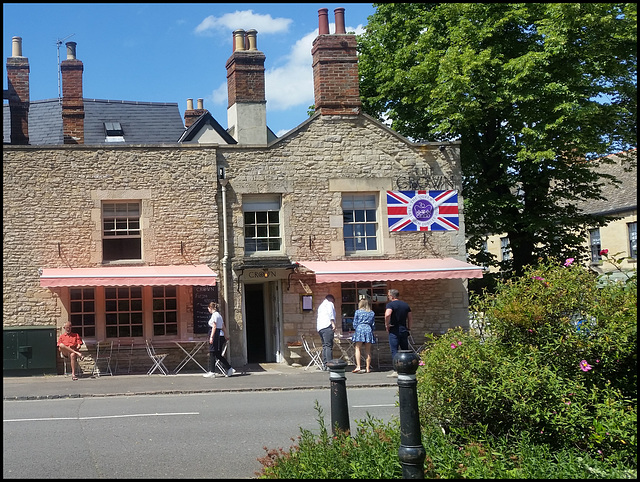 The Crown's jubilee flag