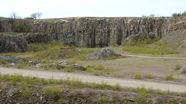 Steinbruch bei Korteby, Bornholm