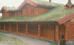 Bauerndorf-Museum in Majhaugen bei Lillehammer