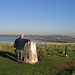 Hensbourough Hill Trig (113m), overlooking Draycote Water
