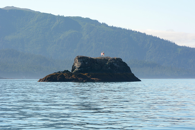 Alaska, Homer, Gull Island in Kachemak Bay