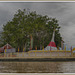 The Leaning Pagoda on Ko Kret Island (Bangkok)