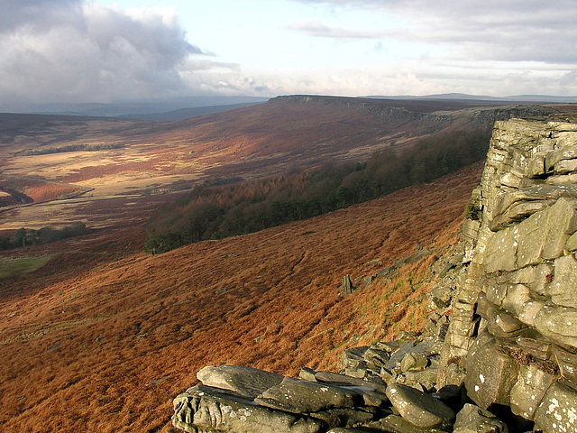 Stanage Edge in the spotlight