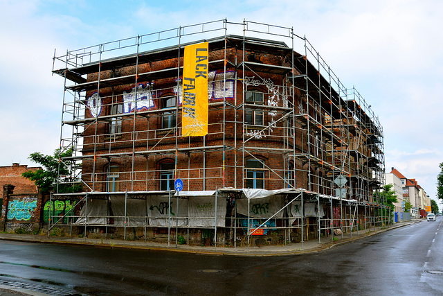 Leipzig 2015 – Corner of Spinnereistraße and Saalfelder Straße