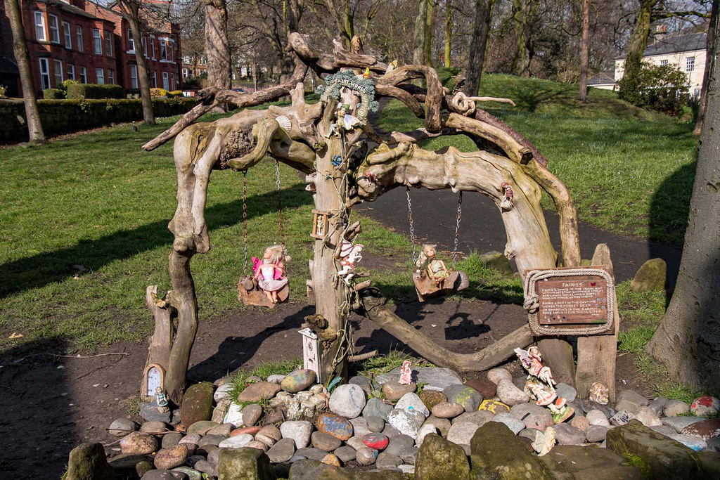 Vale Park, fairy swings.