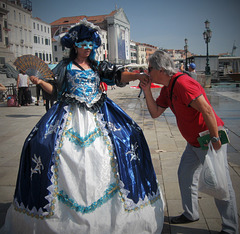 A gentleman is always a gentleman even if the Venezian Ladies are coming from Ukraine
