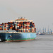 Containerschiff "MOL BRILLIANCE" Hong Kong (PiP)
