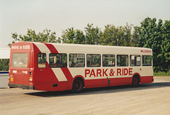 Millerbus Limited (Cambus) 306 (PEX 622W) in Cambridge – 19 May 1992 (162-26)