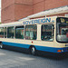 Sovereign Bus and Coach 606 (R606 WMJ) in Welwyn Garden City – 3 Jul 1998 (400-27)