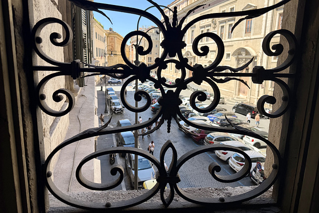 Rome 2026 – Galleria Doria Pamphilj – View from the Palazzo