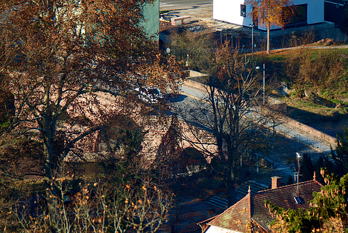 Nagoldbrücke Hirsau [von oben]