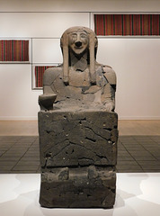 Neo-Hittite Seated Figure in the Metropolitan Museum of Art, February 2020