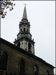 St Giles' church clock