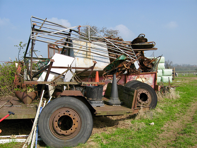 Any old iron, near Oaken Park Farm