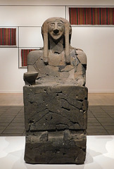 Neo-Hittite Seated Figure in the Metropolitan Museum of Art, February 2020