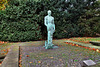 Skulptur "Knochen-Karl" (Bochum-Grumme) / 11.11.2023