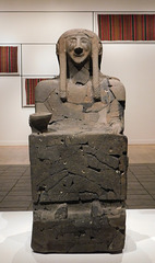 Neo-Hittite Seated Figure in the Metropolitan Museum of Art, February 2020