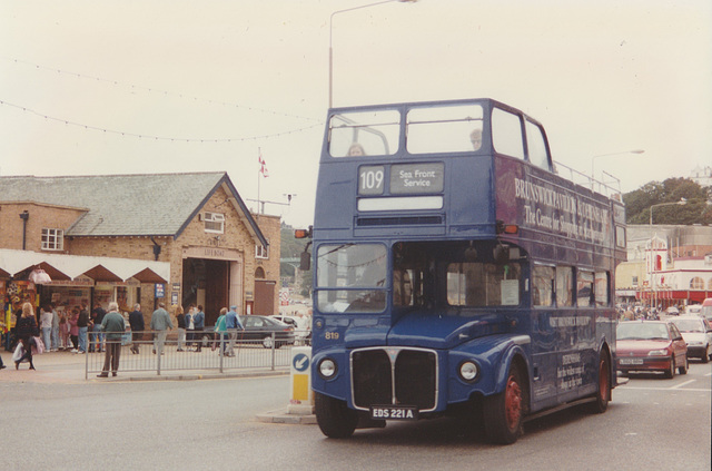 East Yorkshire/Scarborough & District 819 (EDS 221A) – 7 Sep 1996 (327-09)