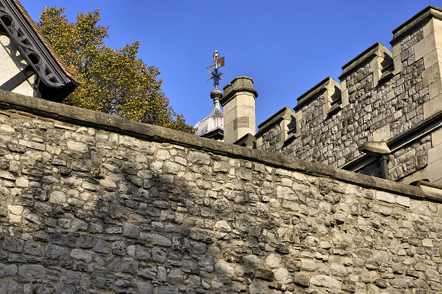 A Royal Weather Vane – Tower of London, London, England