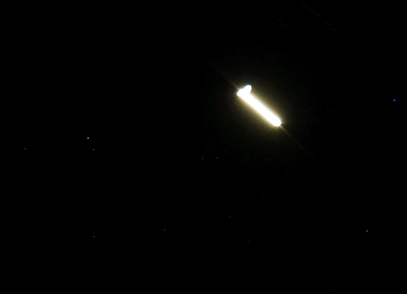 Ein seltsames Objekt am Himmel