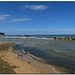 Omaha beach  con resti del porto