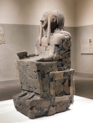 Neo-Hittite Seated Figure in the Metropolitan Museum of Art, February 2020