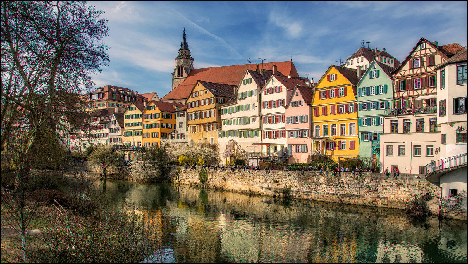 Blick von der Eberhardsbrücke