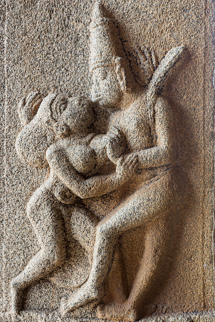 Reliefs am Vitthala Tempel