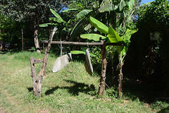 Ethiopia, Stone Bells in the Monastery of Ura Kidane Mihret Ethiopia, Stone Bells in the Monastery of Ura Kidane Mihret