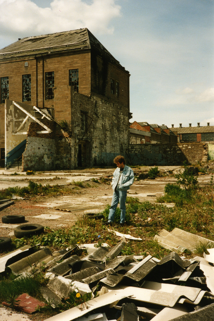 Nigel in the rubble