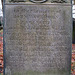 Memorial to the Engineer John Hawthorn of Milton Iron Works Elsecar, Wentworth Old Churchyard, South Yorkshire