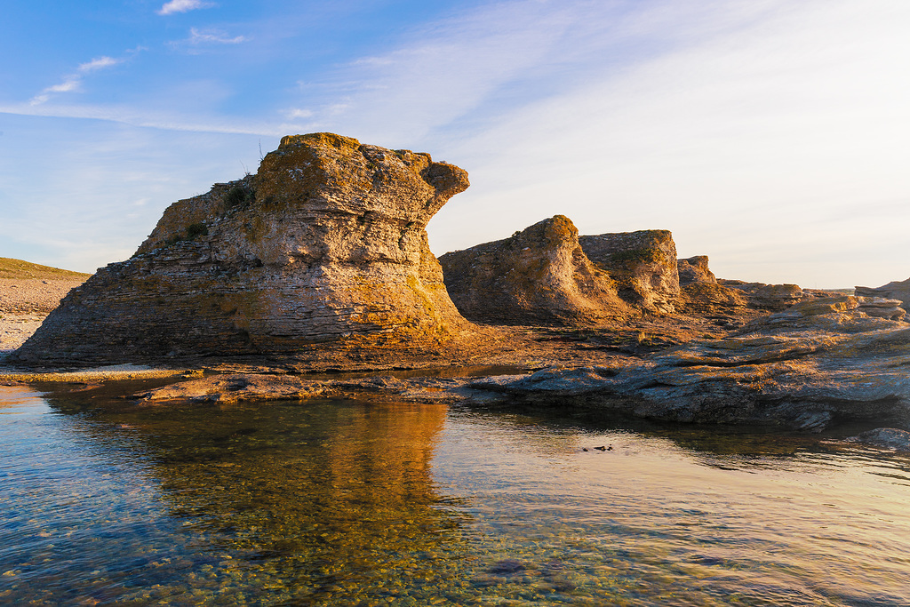 Fårö. Gamle Hamn