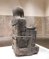 Neo-Hittite Seated Figure in the Metropolitan Museum of Art, February 2020